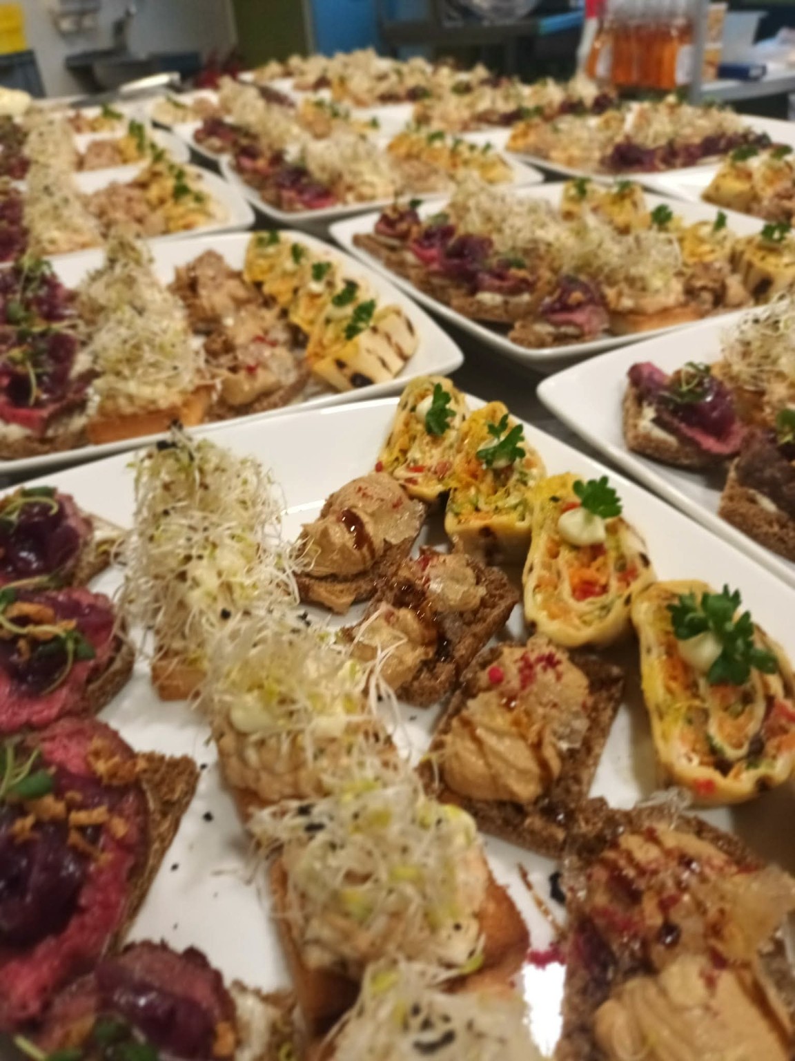 Cube Cateringi suupistevalik